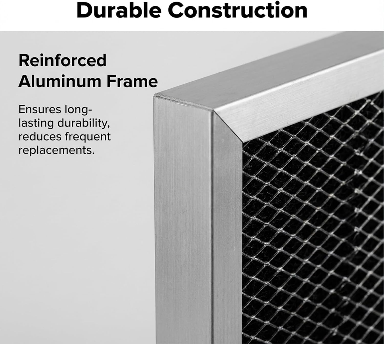 2pcs SV60800 HRV air exchanger filters Compatible with HRV150S HRV190S HRV150 HRV150FL HRV190FLS HRV190S HRV Filter Replacement Ventilation System Filters (15-3/8 x 7-1/4 & 15-3/8 x 8-1/8 in)