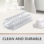 Upgrade Baby Bath Mat Non Slip Extra Long Bathtub Mat for Kids 40 X 16 Inch - Eco Friendly Bath Tub Mat with 200 Big Suction Cups,Machine Washable Shower Mat,Clear
