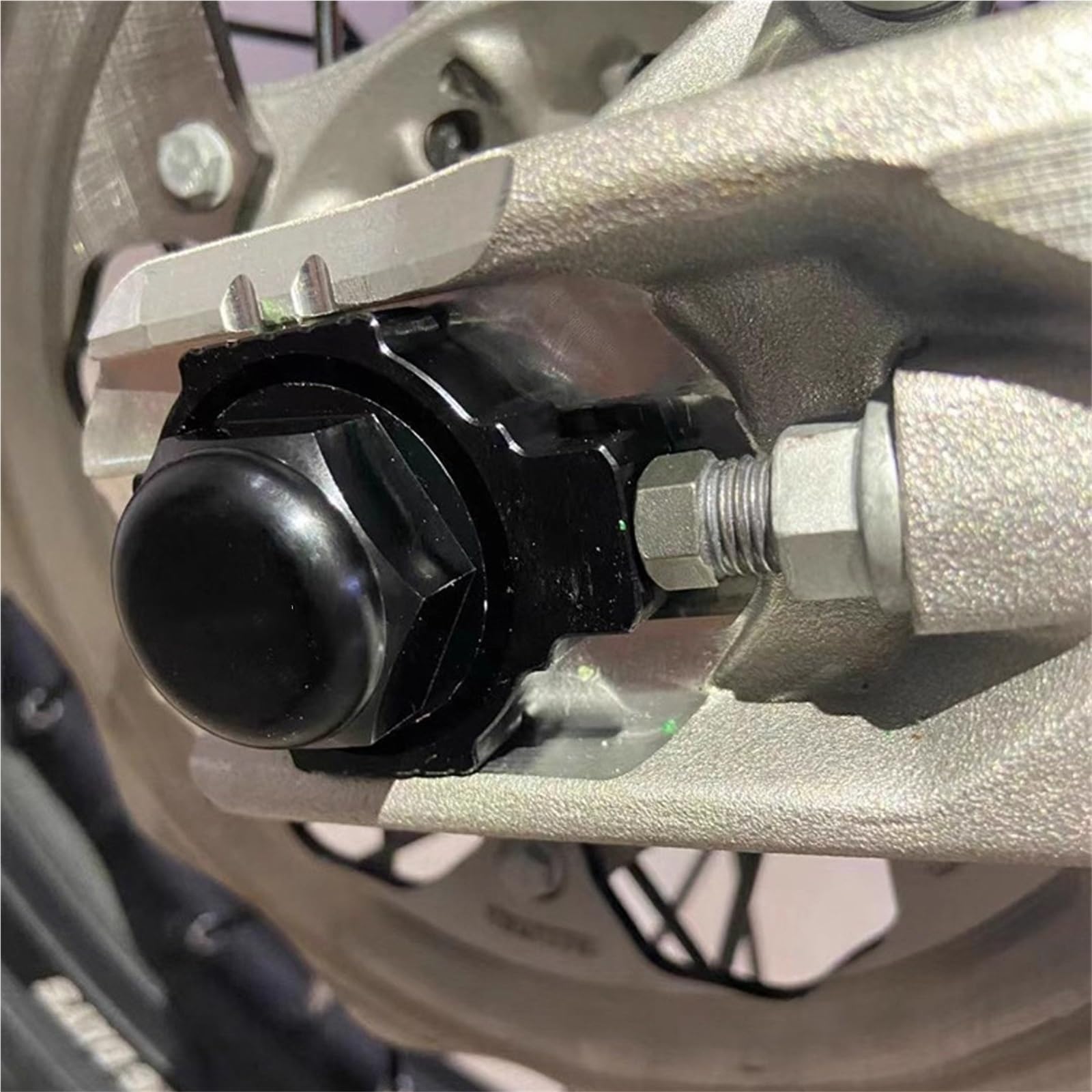 Accesorios modificados for Motocicleta, Cubiertas de Tuercas Eje Delantero y Trasero Aluminio CNC, compatibles con EXC EXCF XCW