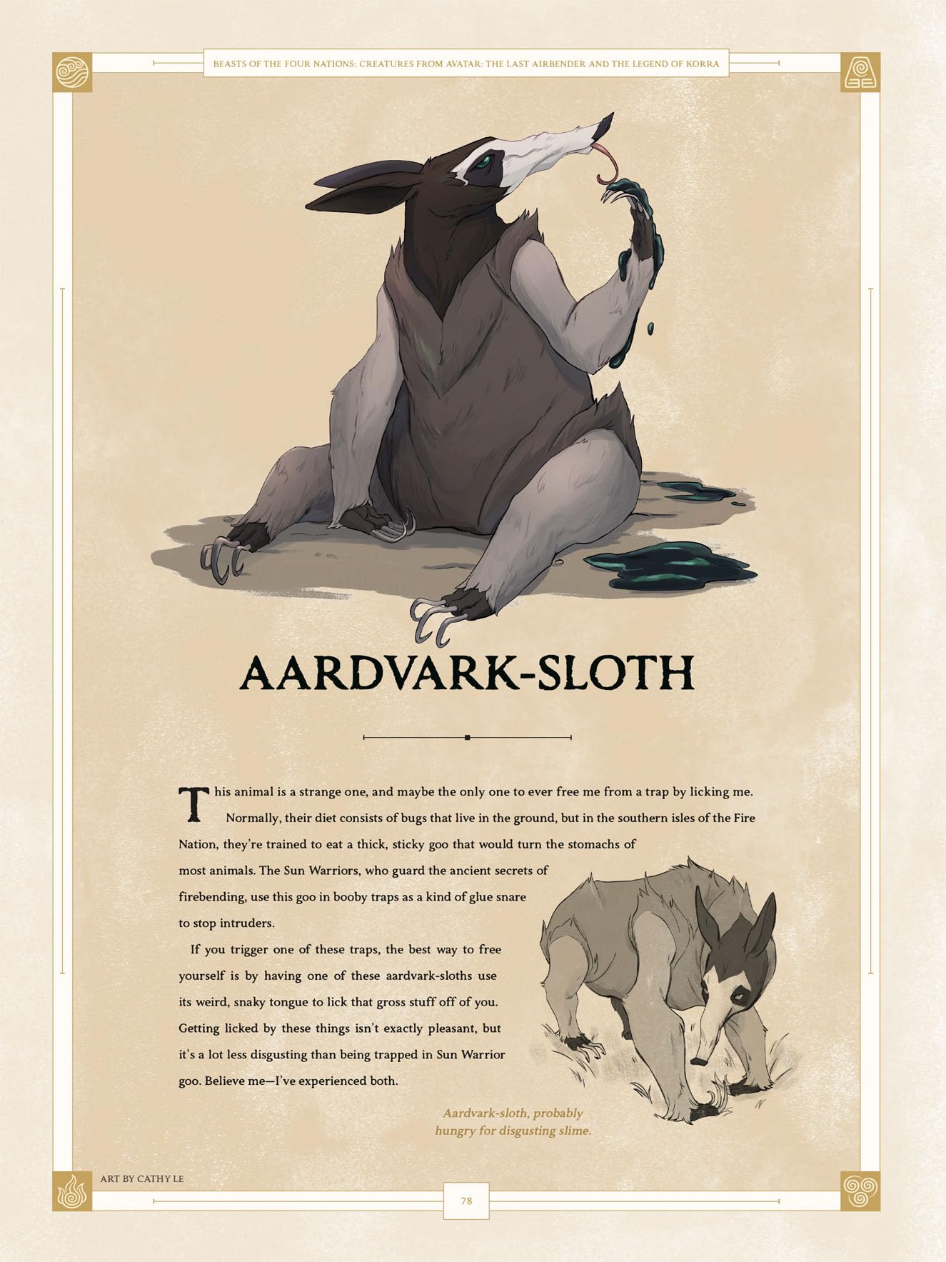 Beasts of the Four Nations: Creatures from Avatar: The Last Airbender and The Legend of Korra