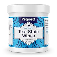 Algopix Similar Product 12 - Petpost  Tear Stain Remover Wipes 