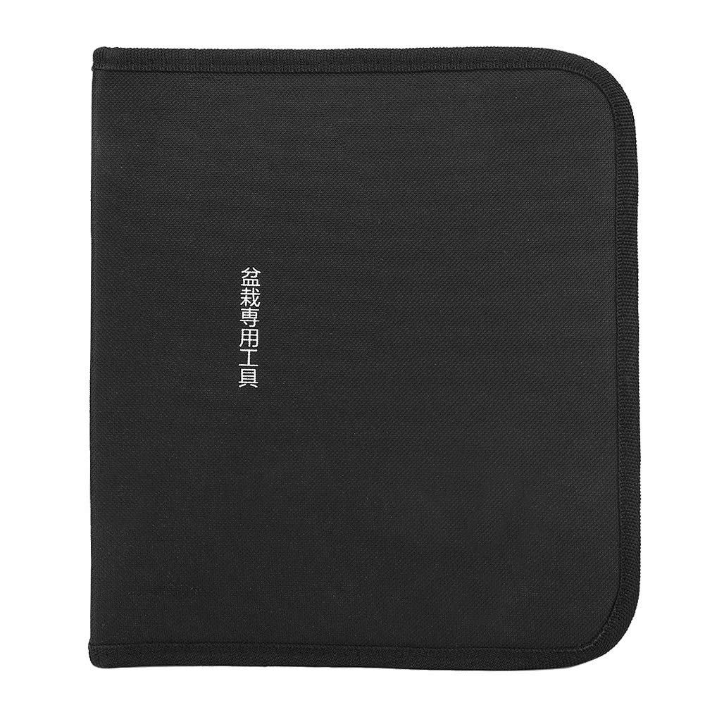 Juego de Herramientas para bonsái, Kit de Recorte de jardín de Acero Inoxidable de 6 Piezas con Bolsa de Almacenamiento para jardinería de árboles frutales bonsái