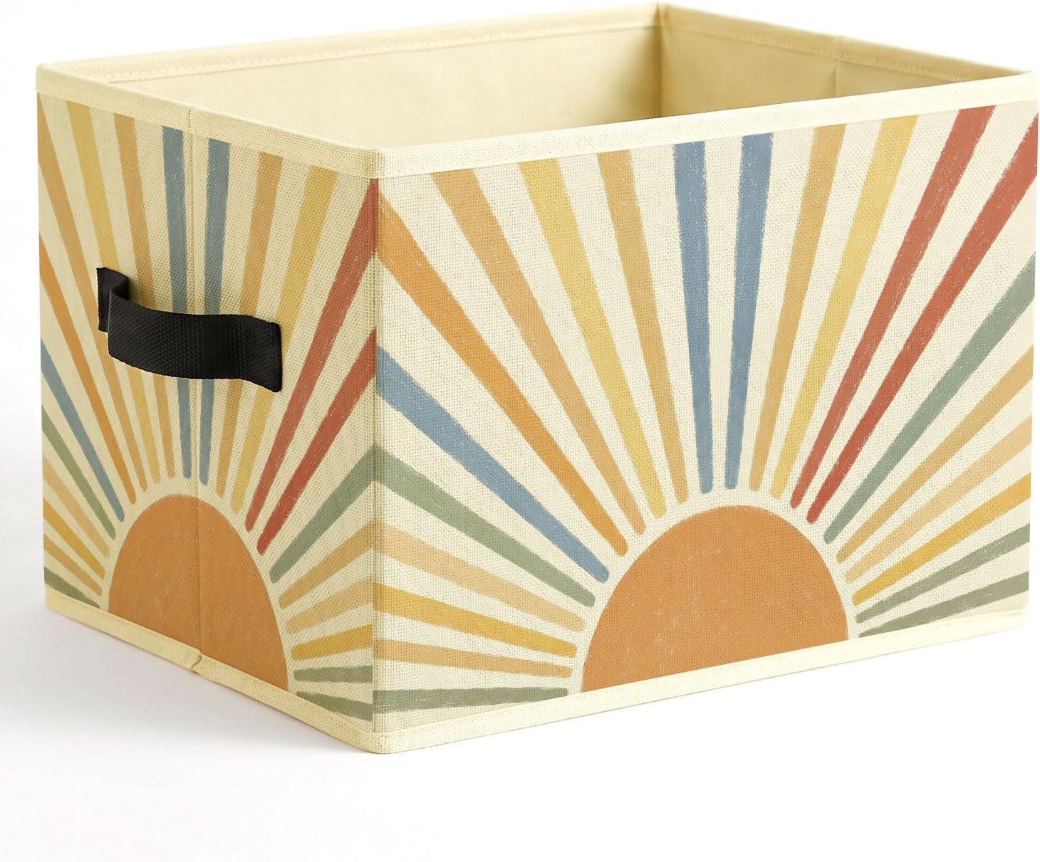 Feeling Chart Mental Health Storage Bins Box with Handles