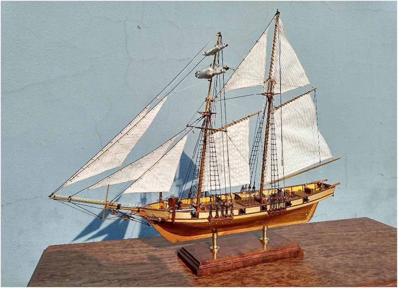 Scale 1/96 Classic Antique Ship Model Building Kit 847 Wooden