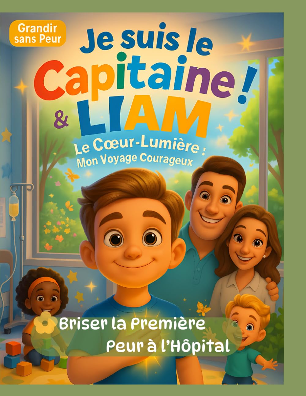 Je suis le Capitaine ! Liam & le Cœur-Lumière, Mon Voyage Courageux : Briser la première peur à l’hôpital: Un conte lumineux pour apprivoiser la peur, ... Gratitudes du soir (Grandir sans Peur)
