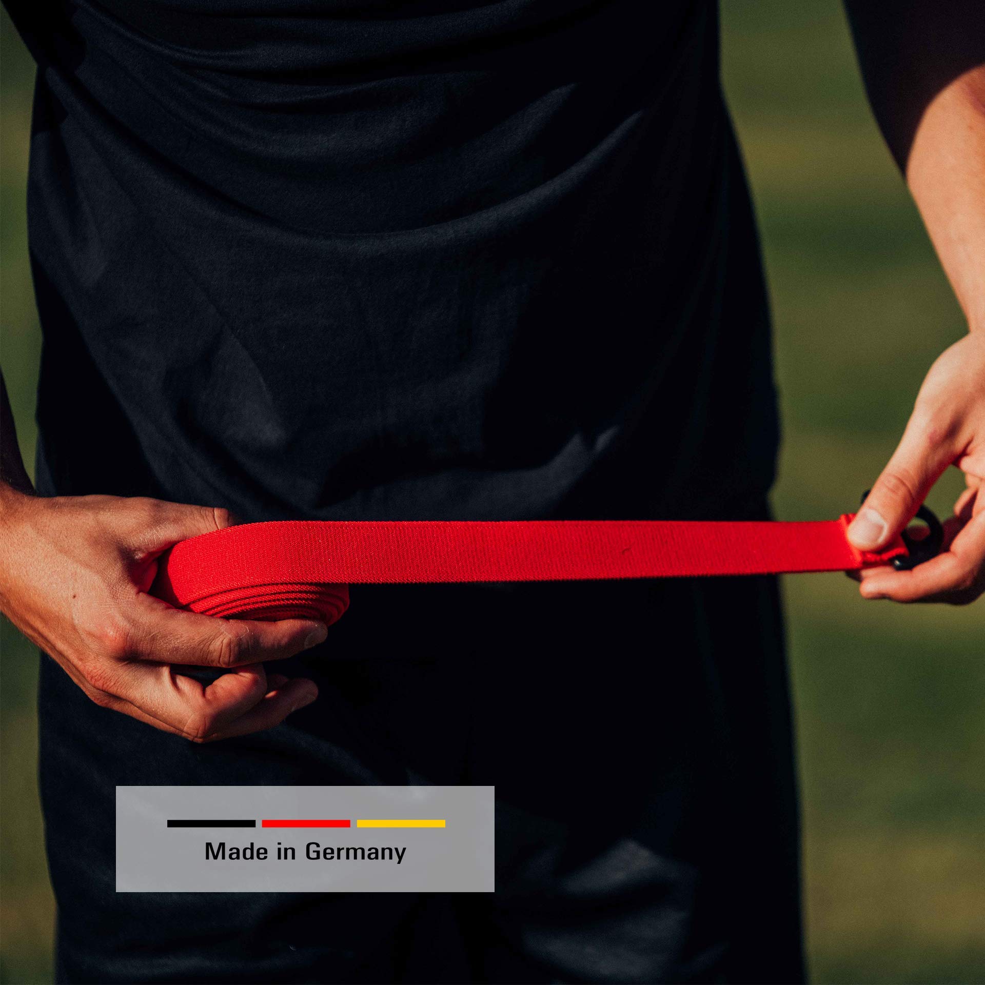 Torwand für Fussball mit Bänder um professionell und effektiv zu trainieren/Tor-Technik-Set/Fussball Training (Fußballtor - Bänder)