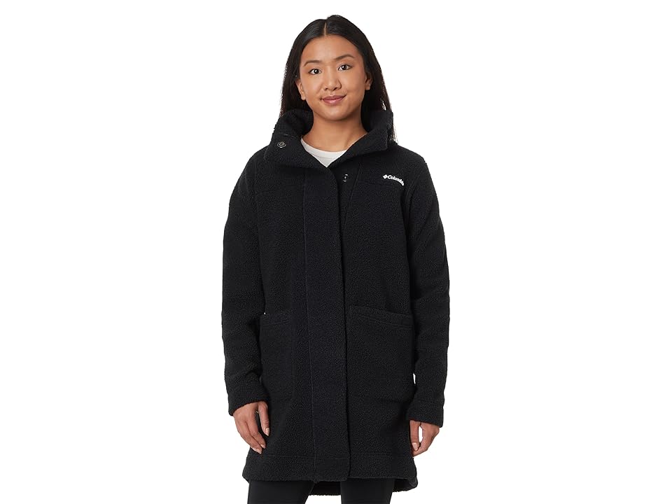 Columbia Panorama Long Jacket (Black) Women's Coat