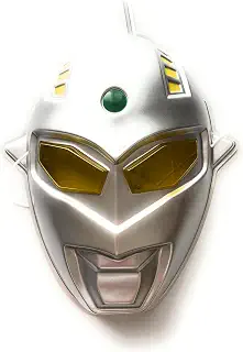 ハッピーハッピー ウルトラマン セブン マスク クリスマスコスチューム用 キャラクター コスプレ ハーフフェイスマスク 仮面舞踏会 パーティー 7