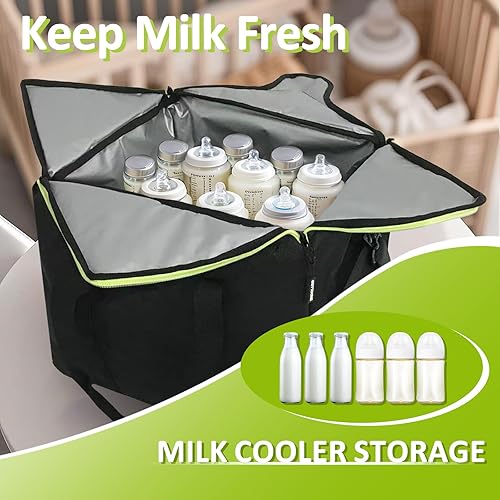 Miniatura 10 de Bolsa enfriadora de fiesta todo en uno con diseño plegable y compartimentos aislados, GETTOONE ideal para fiestas en estacionamientos y eventos al