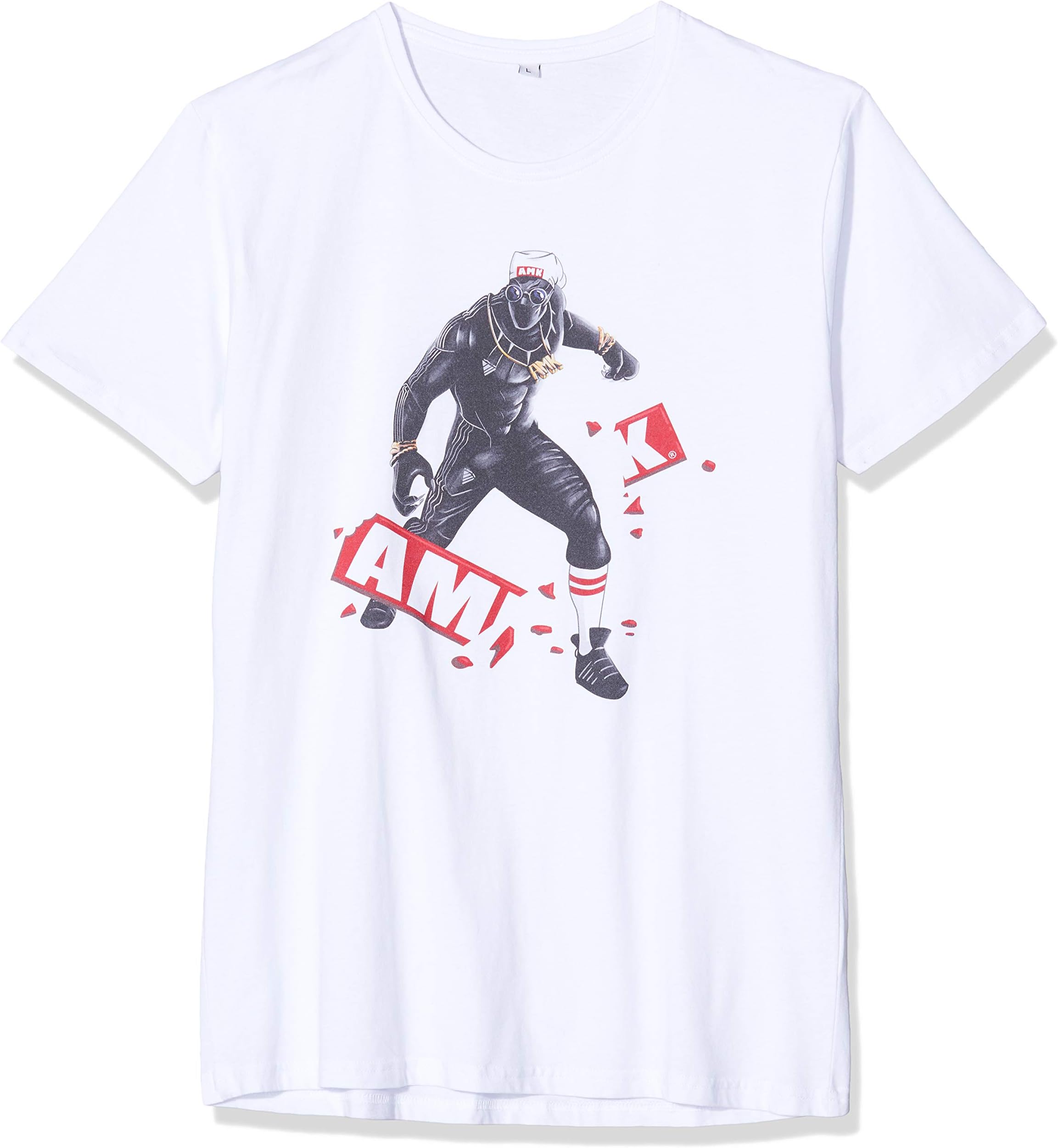 MERCHCODE Men's Amk Panther Tee T-Shirt (pack of 1)