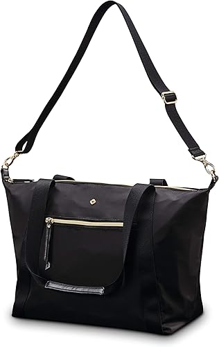Vista 4 de Samsonite Mobile Solution Classic Convertible Carryall para mujer, color negro, Negro -, Solución móvil clásica convertible para mujer