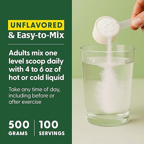 Miniatura 6 de MegaFood Polvo de monohidrato de creatina micronizada, polvo sin sabor para después y antes del entrenamiento para hombres y mujeres, soporte