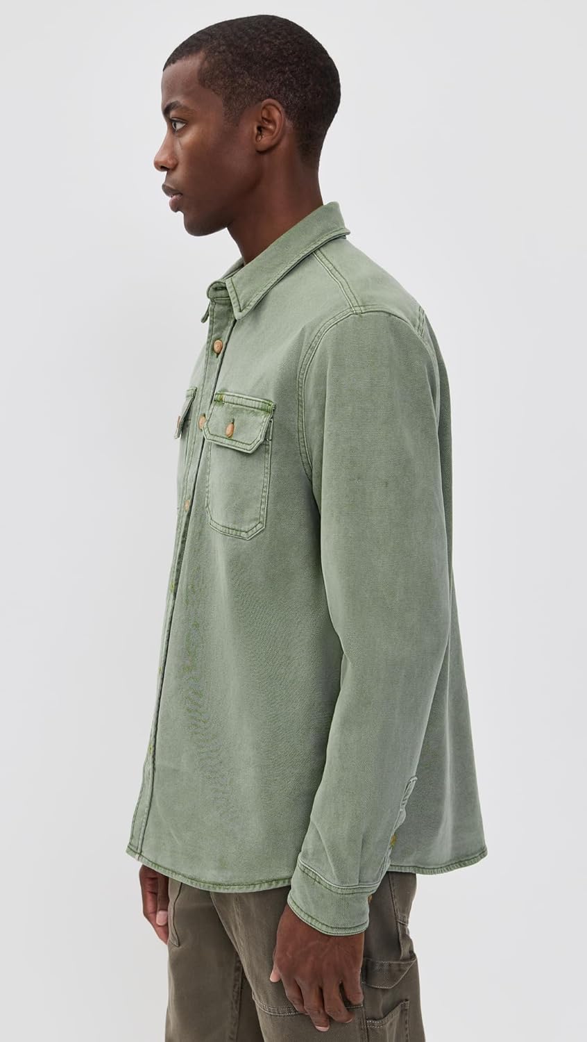 Faherty Men's Sunwashed CPO Shirt - Image 5