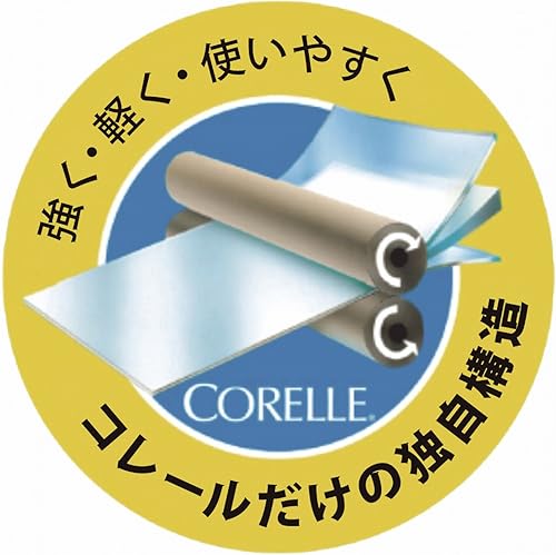 Miniatura 10 de Corelle CP-9623 Plate Plate, Plate, Width 6.5 inches (16.5 cm), Shatter-Resistant, Lightweight, Winter Frost White, Square, Small Plate, Set of 5