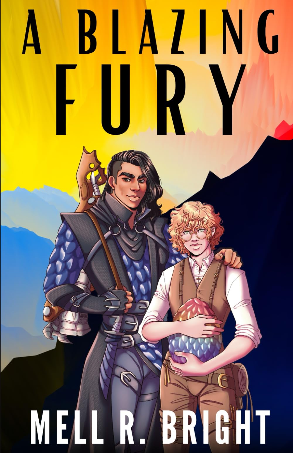 A Blazing Fury: A fantasy M/M Romance