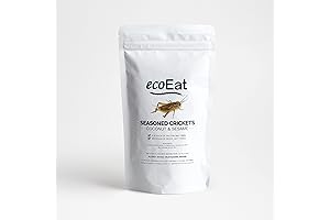 Crispy Delight: Fried Crickets with Coconut and Sesame Goodness