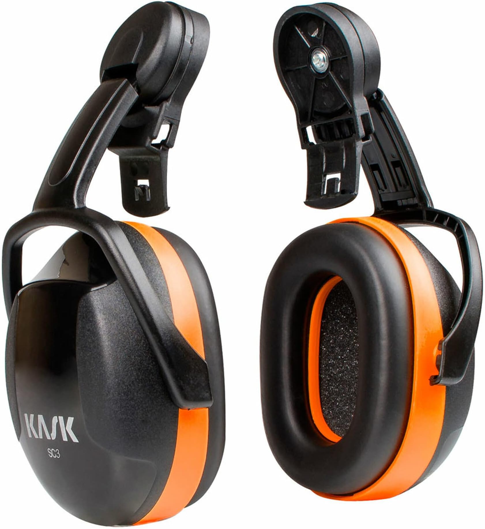 SC3 Orange Ear Defenders (fits Super Plasma & Zenith helmets)
