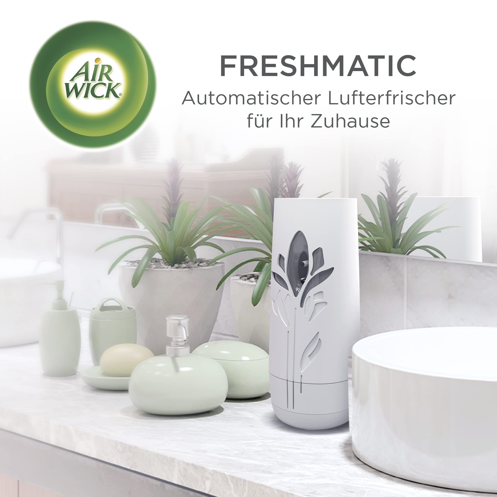 Air Wick Freshmatic Max - Ricarica per Air Wick Freshmatic Max - Profumo: piacere estivo - 6 ricariche da 250 ml