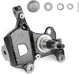 Left Driver Side Front Steering Knuckle Assembly for Ford F150 F250 Expedition Heritage for Lincoln Blackwood Navigator 1997-2004 4.2L 4.6L 5.4L V6 V8 Replaces 698197 2L3Z3106AA F75Z3106AB
