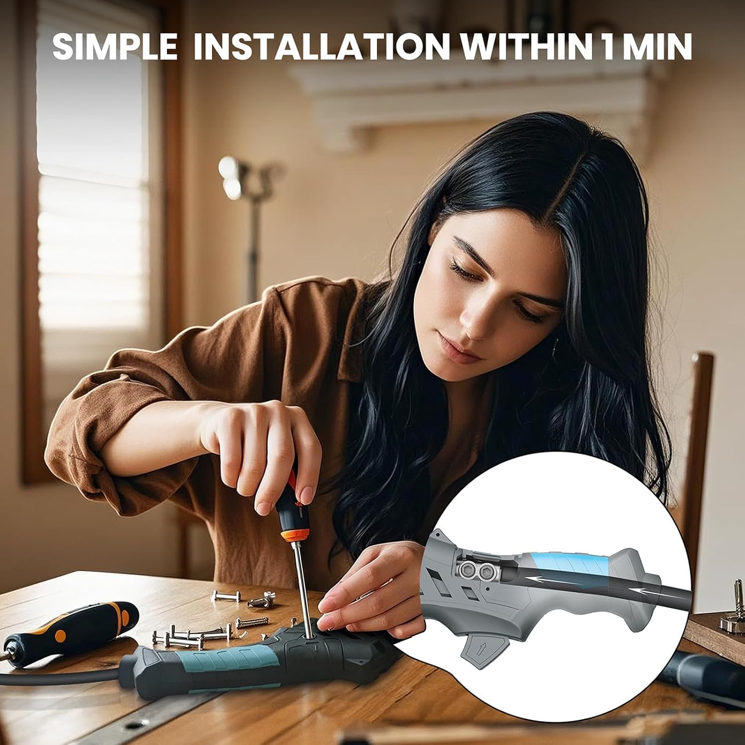 SSimder Welding Stinger - Soporte ergonómico para electrodos de cobre de 600 amperios, soporte de varilla de soldadura resistente con ángulo múltiple (90°/135°/170°) para soldadura en barra