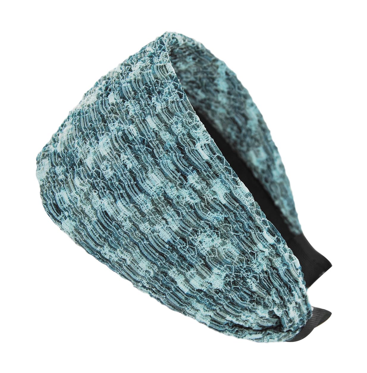 axy Wide Headband - Women's Headband Vintage Beautiful Headband Hair Accessories HR32C (Blue)