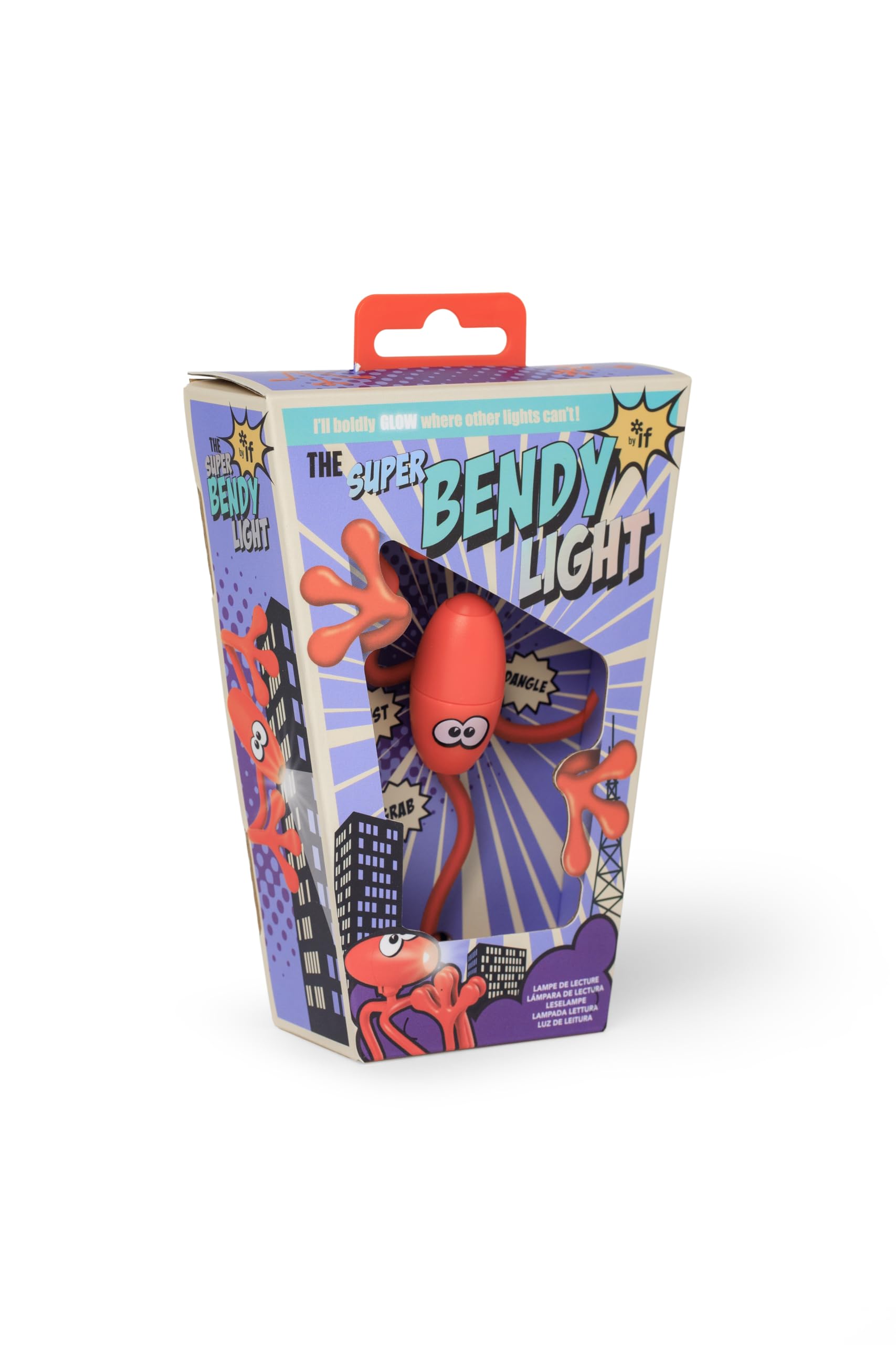 The Super Bendy Light - Red (Paperback Book)