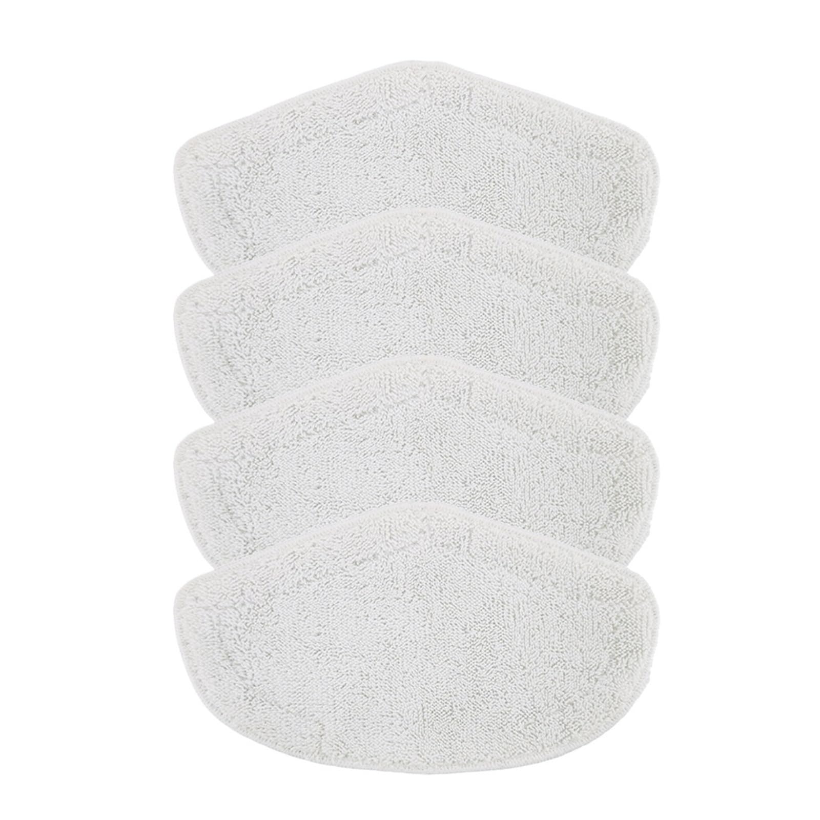Lot de 4 serpillères lavables en microfibre, compatibles avec Polti, PAEU0332 aspirateur à vapeur