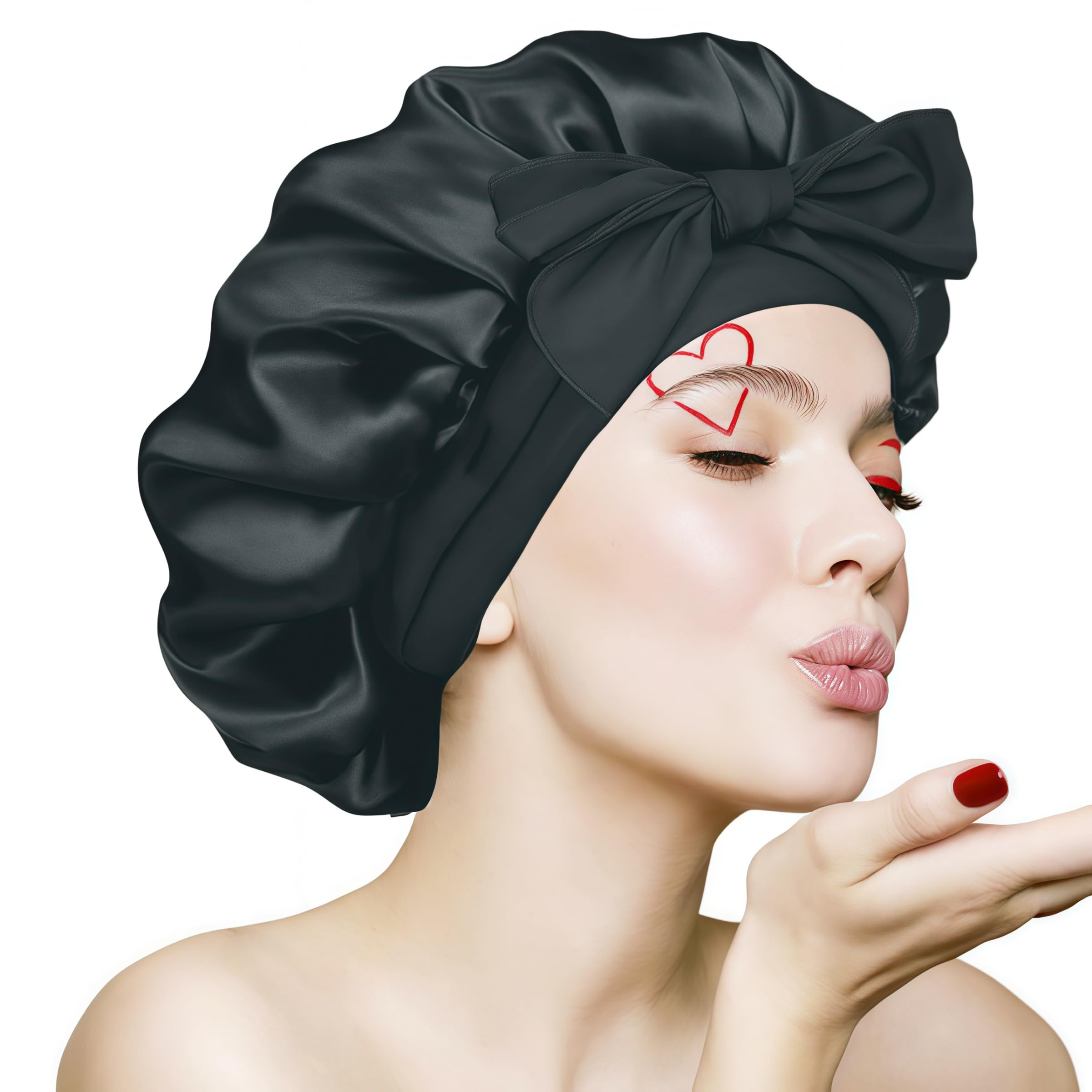 VECIIR Silk Bonnet - hair accessories | Mubboo