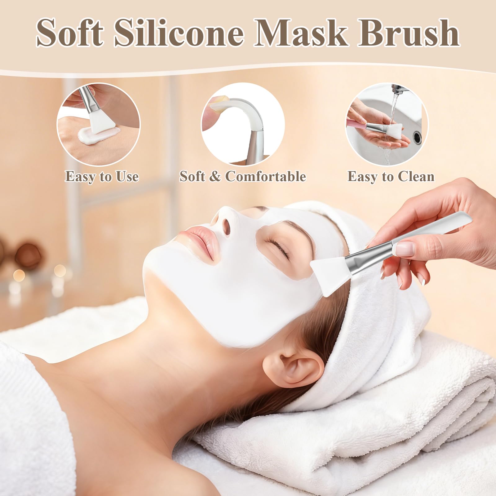 flintronic Zestaw 7 w 1 Gua Sha do twarzy, Gua Sha i wałek do twarzy, wałek do masażu twarzy przeciwzmarszczkowy, łagodzi skórę i eliminuje obrzęk oczu