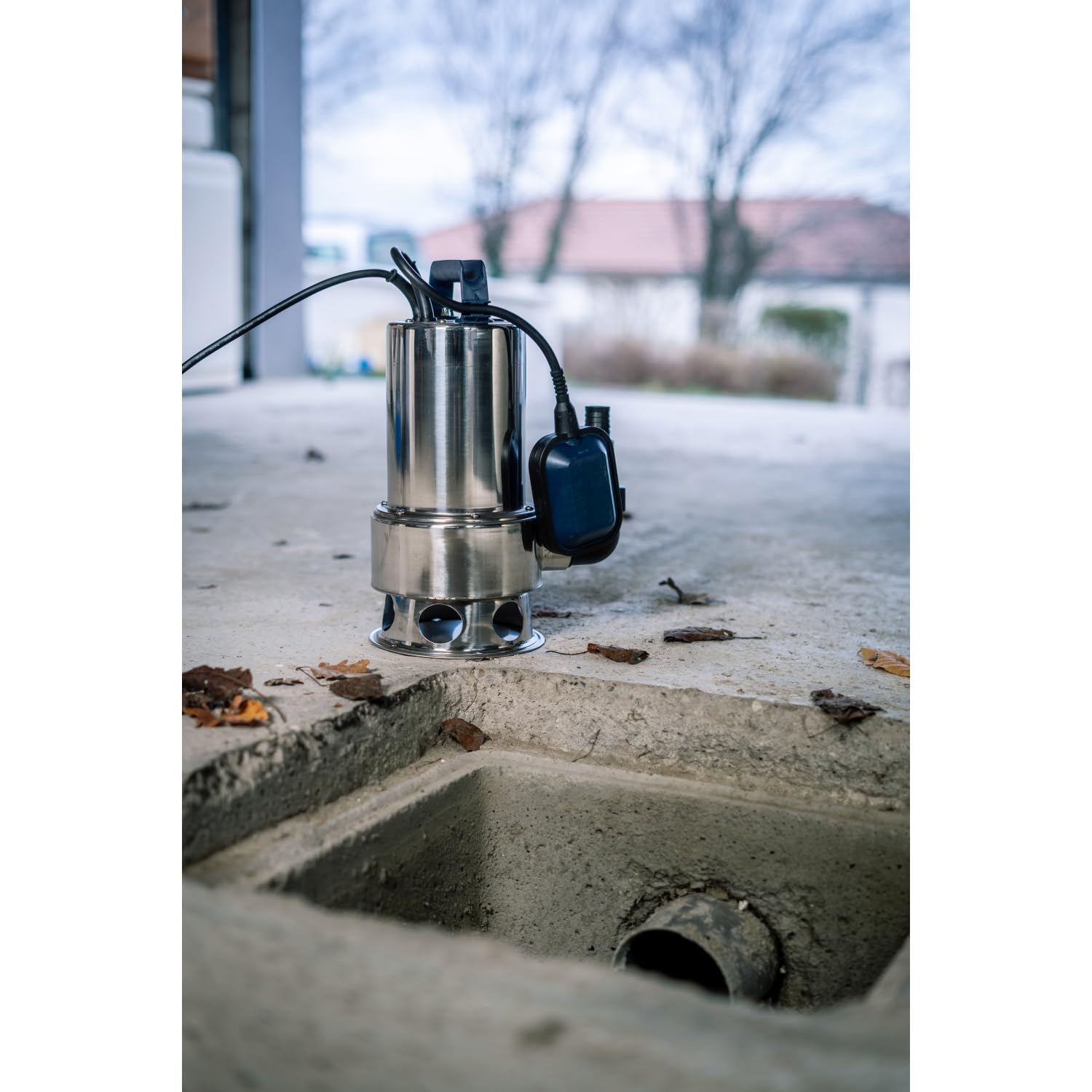SPIDO - Pompe d’Évacuation Eaux Chargées Spid’O Classic ECC 190 - Automatique avec Flotteur à Bille