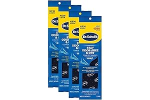 [Dr. Scholl's Odor-X Insoles: Conquer Extreme Foot Odor