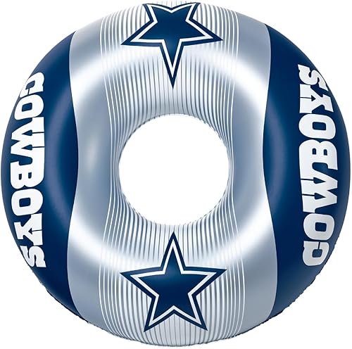 Vista 21 de BigMouth 36” Inflatable Pool Floats Officially Licensed NFL Fan Gear Merchandise Inner Tube for Adults and Teens