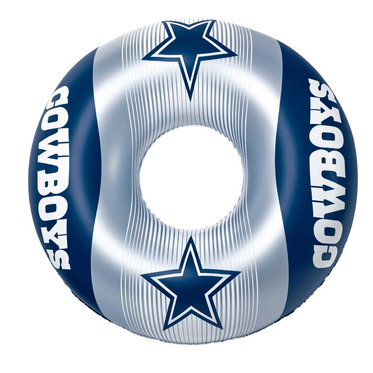 BigMouth 36” Inflatable Pool Floats Officially Licensed NFL Fan Gear Merchandise Inner Tube for Adults and Teens - Dallas Cowboys