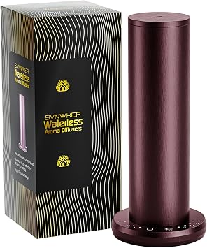 Waterless Essential Oil Diffuser,Oil Diffuser,Aromatherapy Diffusers,Scent Diffusers for Home,Large Room, Hotel Scent Diffuser, 1000sq.ft, Aroma Diffusers Dark Purple