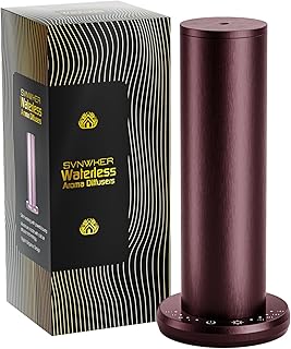 Waterless Essential Oil Diffuser,Oil Diffuser,Aromatherapy Diffusers,Scent Diffusers for Home,Large Room, Hotel Scent Diffuser, 1000sq.ft, Aroma Diffusers (Dark Purple)