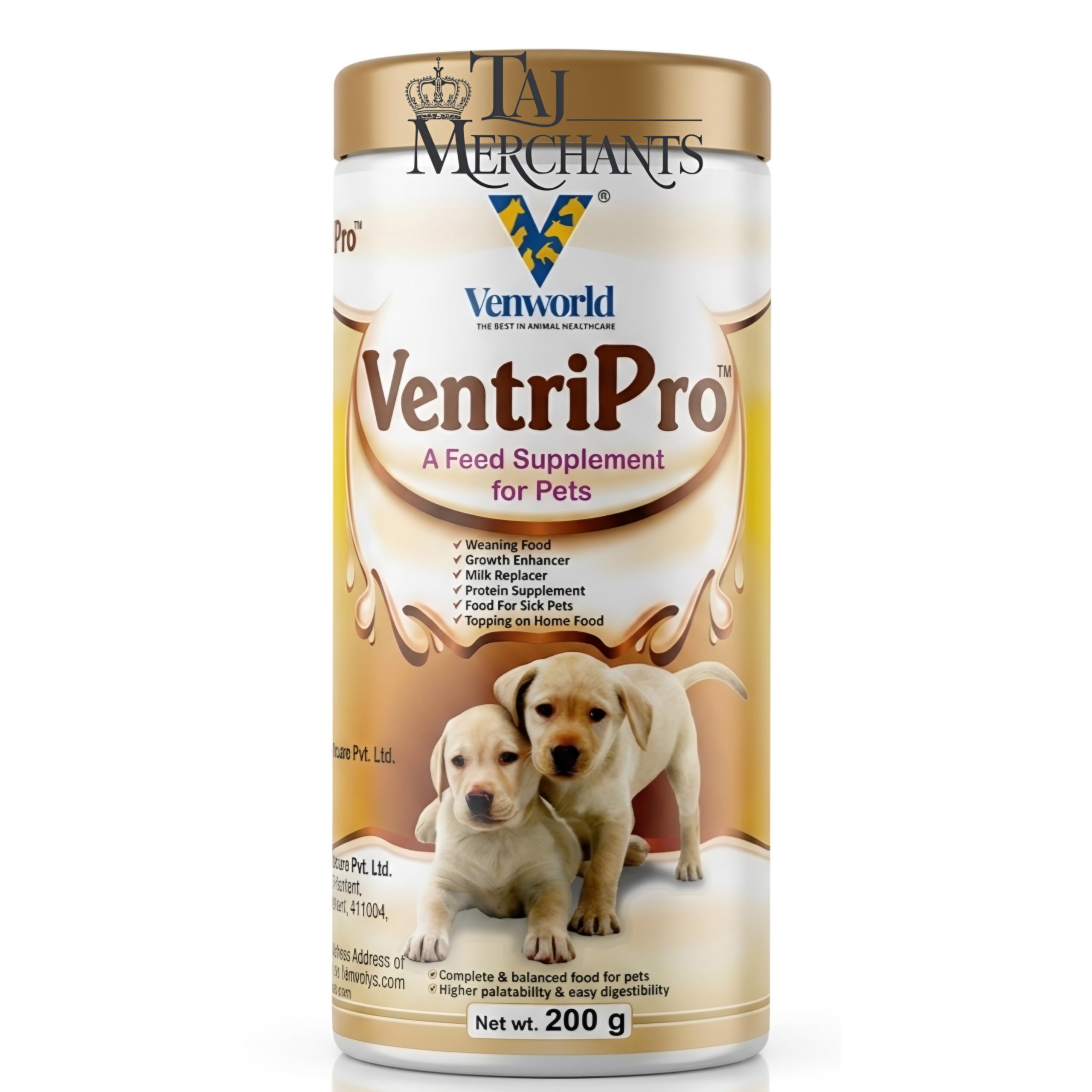 (OG) TM Presents VENTRIPRO Milk Replacer for Dogs and Puppies||200 Gram-image-35