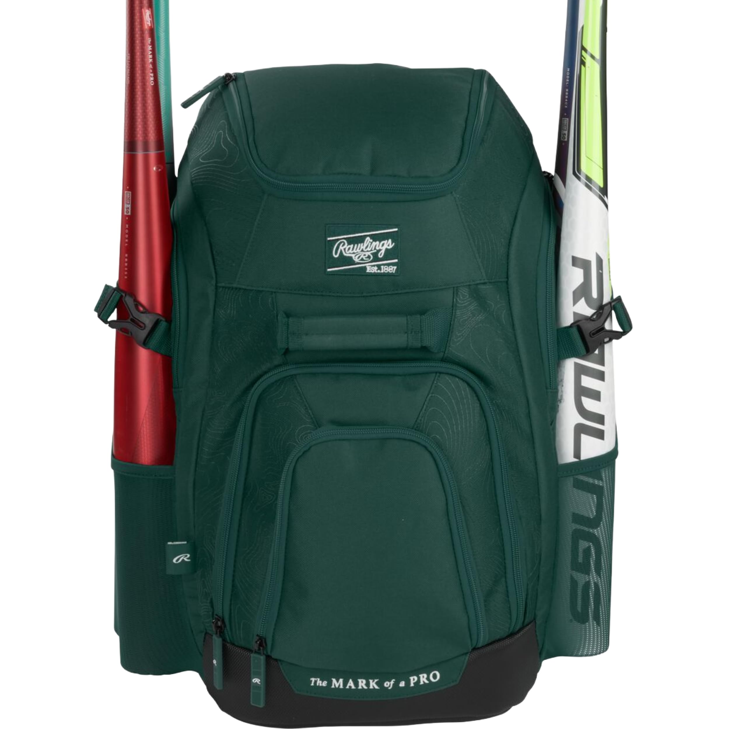 Rawlings | FRANCHISE 2.0 Player's Backpack | Baseball/Softball | Rec/Travel | Multiple Styles
