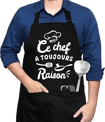 Tablier Cuisine Homme Humour