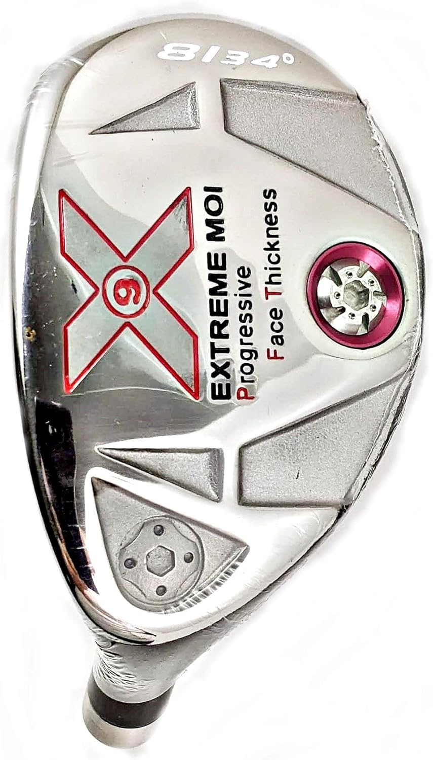 Left-Handed Men's X9 Hybrid Golf Club #8-34° Loft with Graphite Shaft, Regular Flex