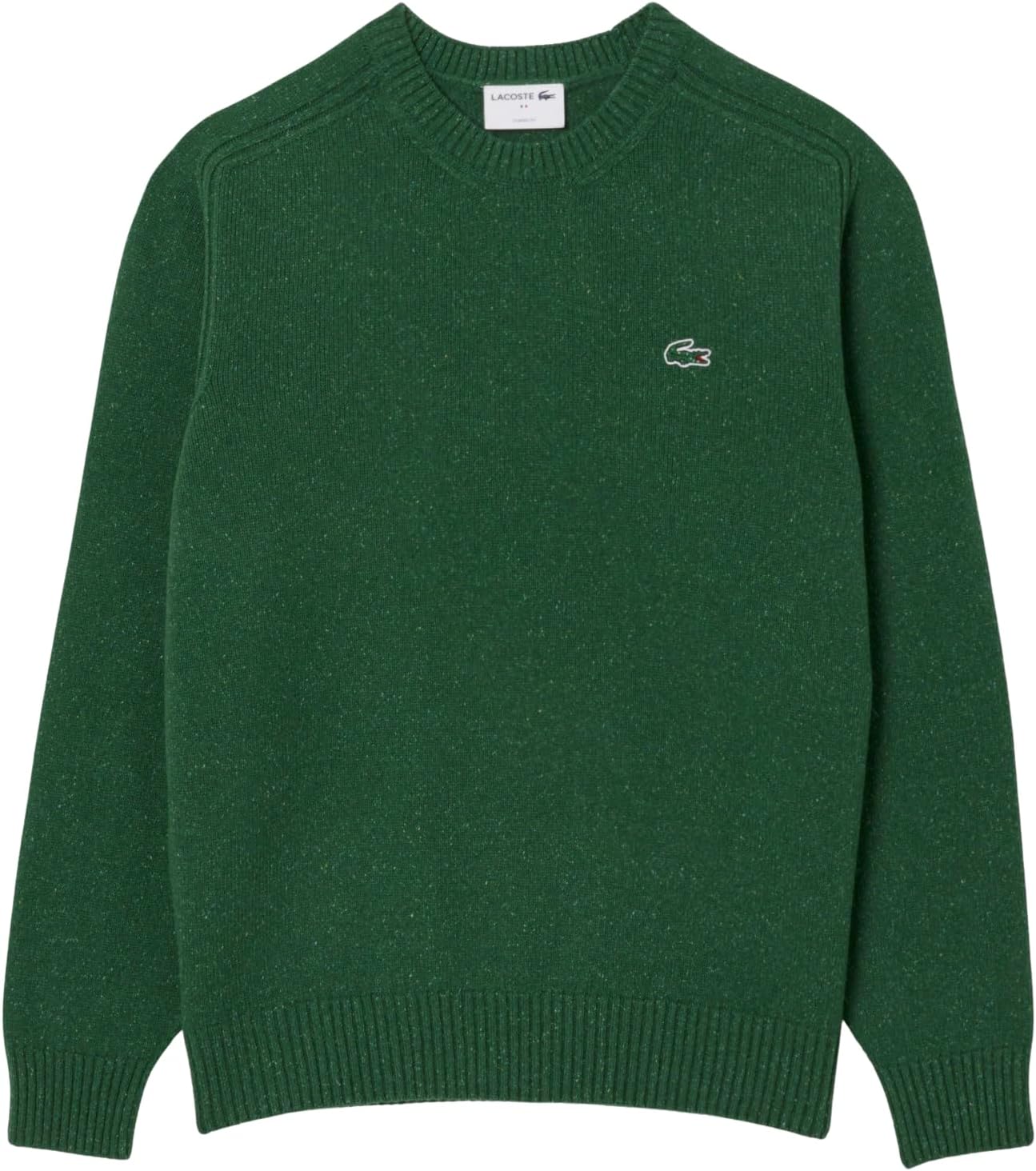 Lacoste Men's French Made Slub Wool Sweater - Image 5