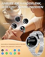 CIVO Smartwatch Női Fitness Óra Vízálló Sportóra Telefonos Funkcióval Android iOS 2