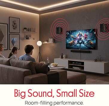Pyramid 300 Watt 3-Way Mini Box Speaker System (Pair), Wall Mountable Indoor/Outdoor Surround Sound Speakers with 3.25 Woofer, 2 Midrange, 1 Tweeter, ABS Sealed Enclosure, Mounting Kit Included