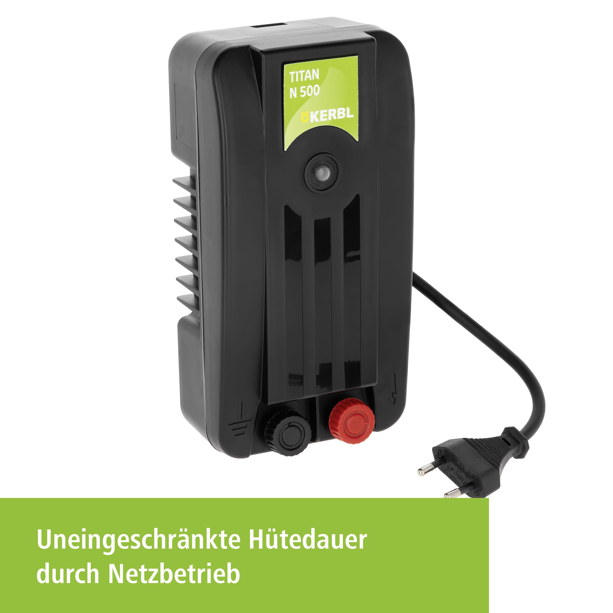 Kerbl Hobby Weidezaun-Starterset, Weidezaunset, Tierhalter mit Weide/Garten, Hobbyhalter, schneller Auf- und Abbau, Made in Germany