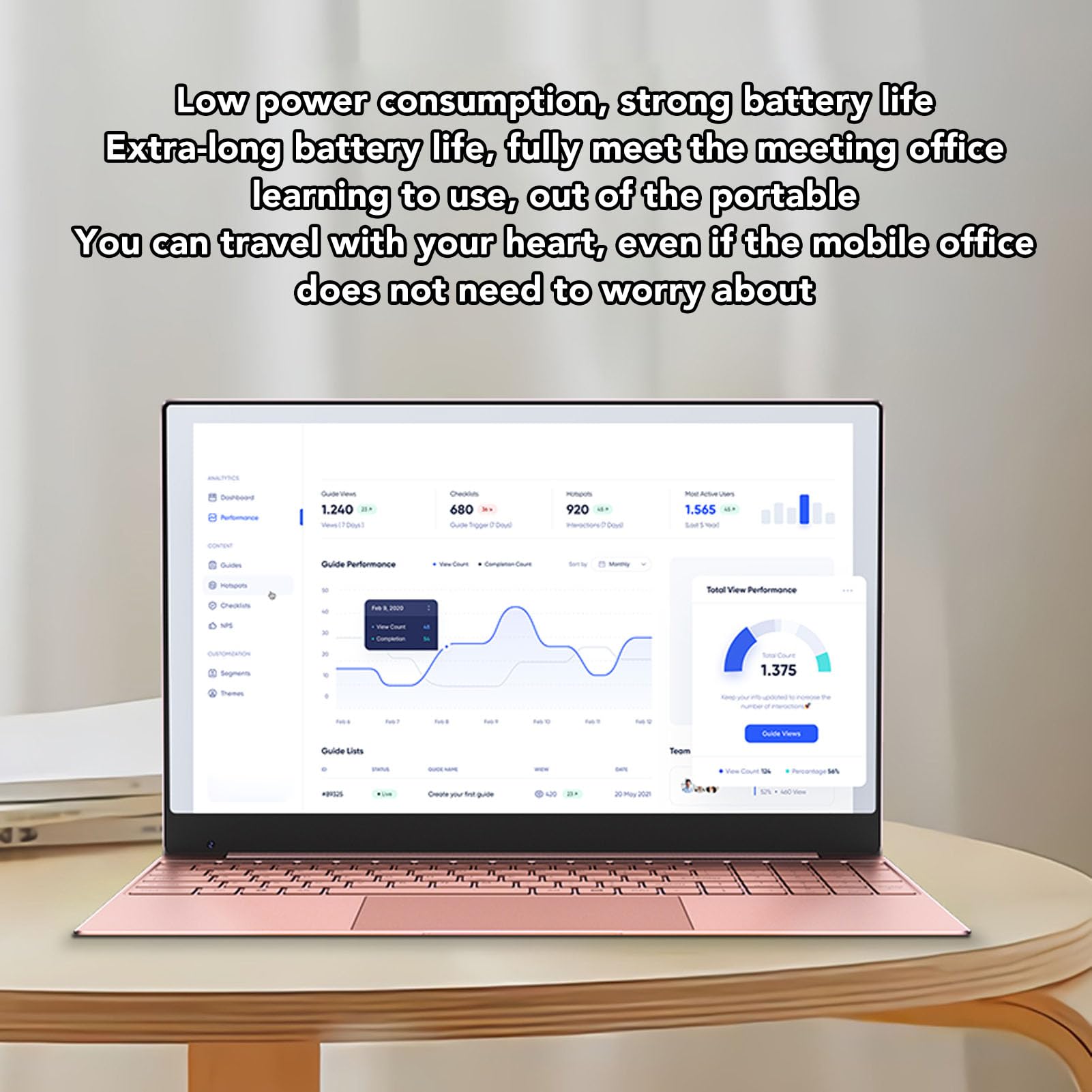 Laptop da 15,6 Pollici, CPU per Celeron N5095 4, 32 GB di, Schermo LCD IPS HD, Scheda Grafica Integrata, Portatile Sottile, Webcam, Microfono, (32+1 TB Spina