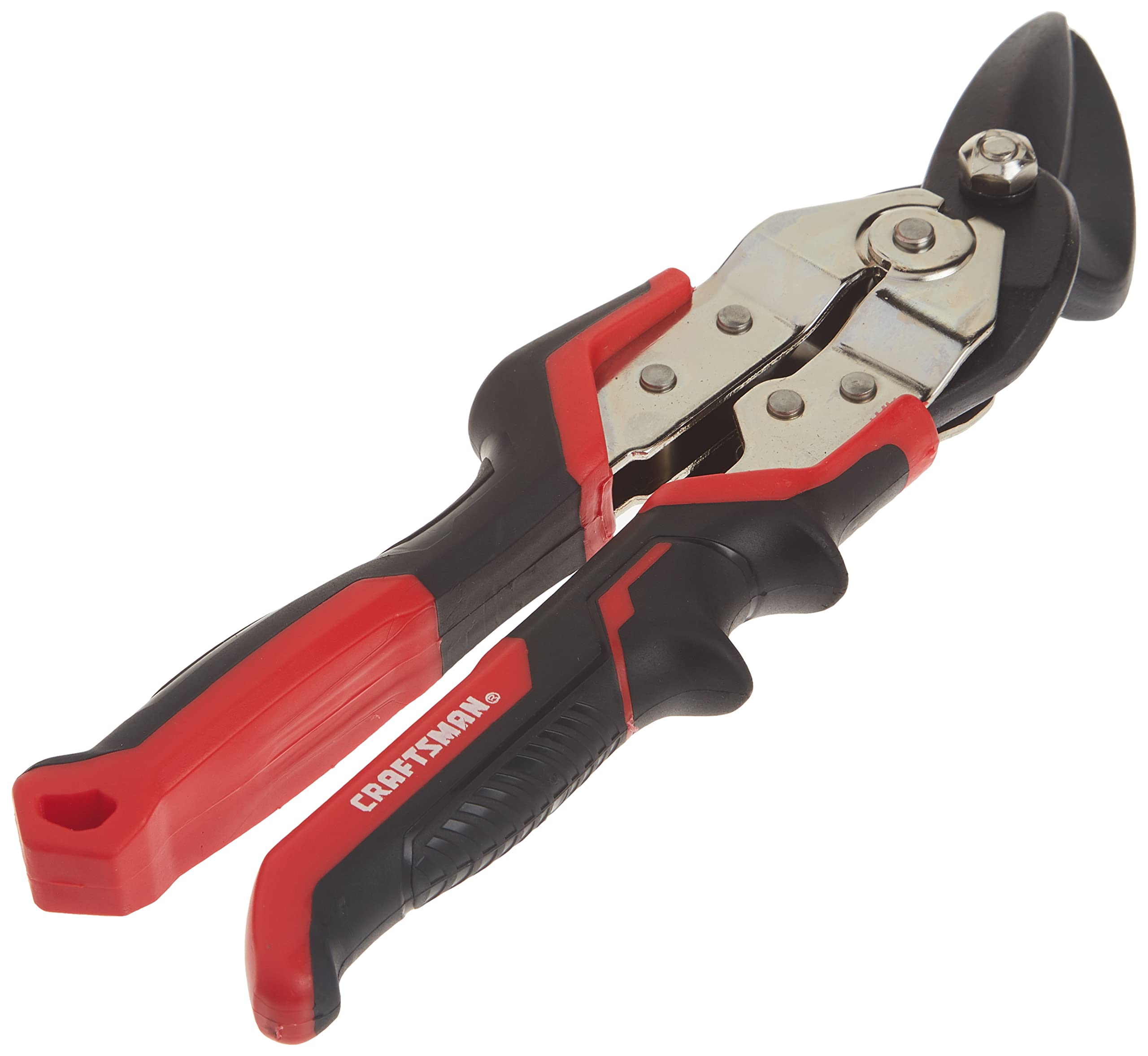CRAFTSMAN Aviation Snips, Offset Left (CMHT73559), Red, 1/4 inches - Image 3