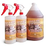 Quality Chemical Oven Cleaner & Grill Cleaner - Heavy-Duty/Fast Acting & Easy to Use/Degreaser/Heavy Duty Oven Cleaner/Best Oven Cleaner/Made in USA - 1 Gallon Combo