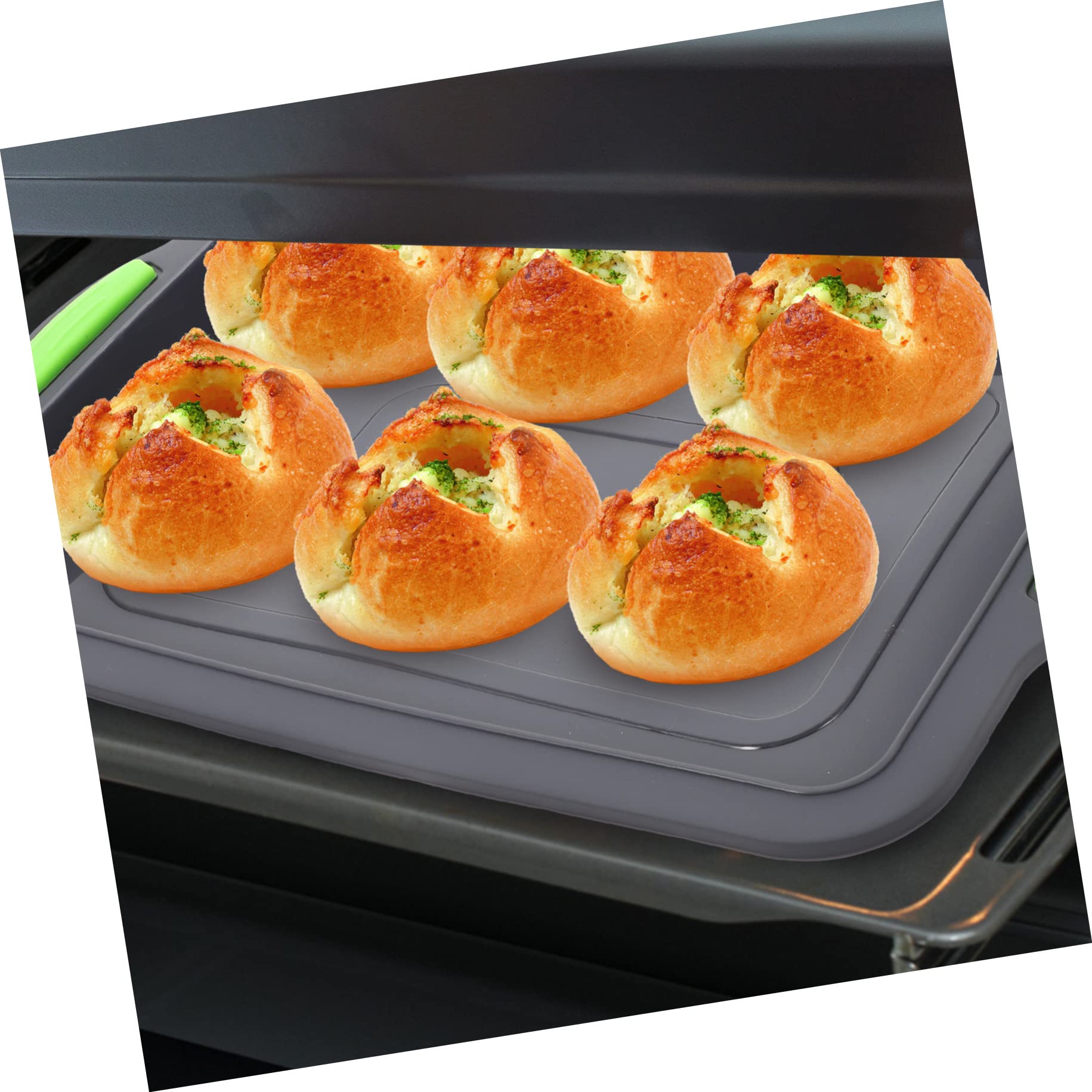 KICHOUSE DIY Silicone Cake Roll Pan Heatproof Multi-use Non-Stick Baking Mold for Bread Bakery Needs