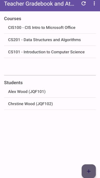 Grading Book and Attendance Sheet - 4
