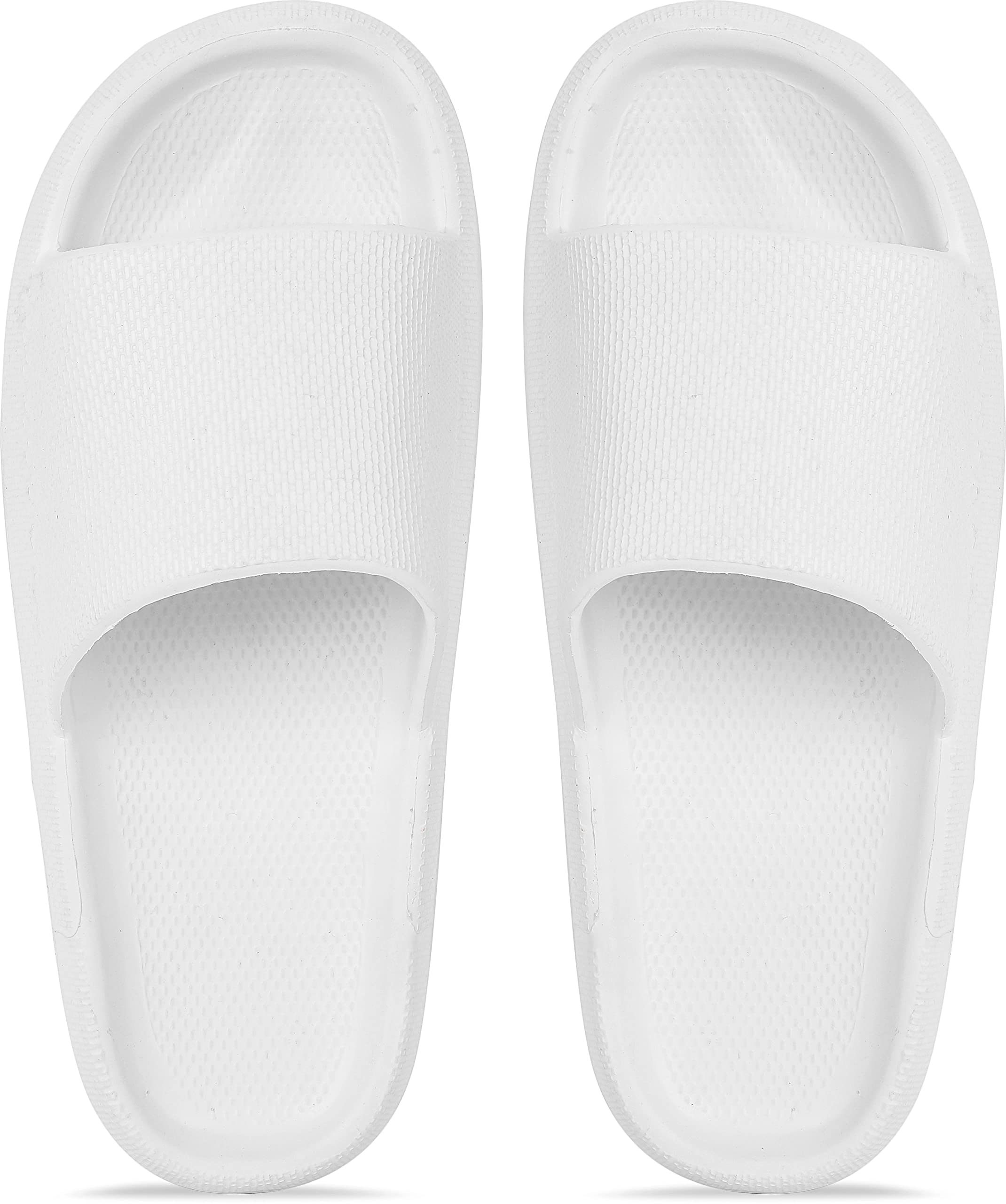 Qickstep Relaxed Slippers for Men || Comfortable Indoor Outdoor Fashionable Slippers for Boys (WHITE, numeric_6) (B0BRQ5K7TS) Amazon Price History, Amazon Price Tracker