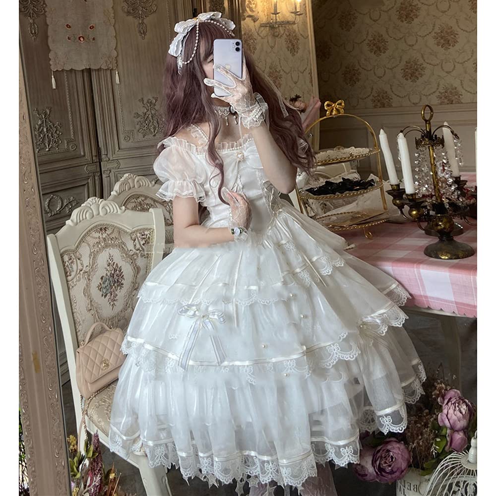ロリータ ゴスロリ ワンピース コスプレ 衣装 半袖 姫ドレス ロリータ ゴスロリ ワンピース コスプレ 衣装 半袖 姫ドレス